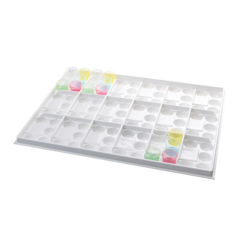 Поднос для распределения лекарств - J10681 - Hammarplast medical - перфорированный