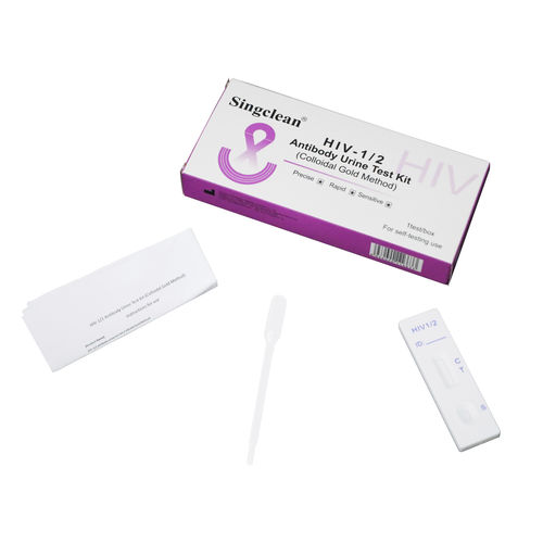 Набор для теста СПИДа - HIV001 - Hangzhou Singclean Medical Products - для клинической химии / для антитела / на ВИЧ