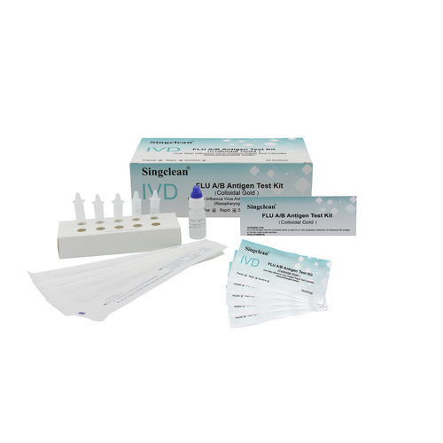 Набор для теста на инфекционные заболевания - CF002 - Hangzhou Singclean Medical Products - гриппа / на антигены / гриппа А