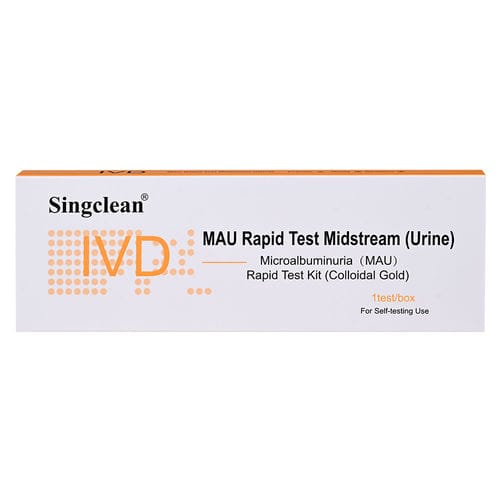 Экспресс-тест для заболеваний почек - MAU001 - Hangzhou Singclean Medical Products - для протеинов / альбумин / для микроальбуминурии