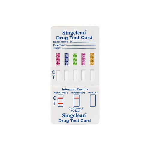 Экспресс-тест для бытового применения - DOA002 - Hangzhou Singclean Medical Products - злоупотребление наркотиками / для марихуаны / для кокаина