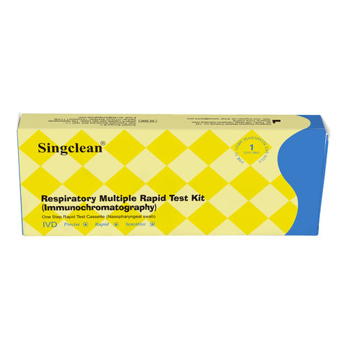 Набор для теста на инфекционные заболевания - Test 1 - Hangzhou Singclean Medical Products - на антигены / гриппа А / гриппа В
