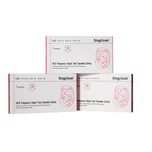 Набор для теста на беременность - Hangzhou Singclean Medical Products - хориогонадотропина / для мочи / с помощью иммуноанализа
