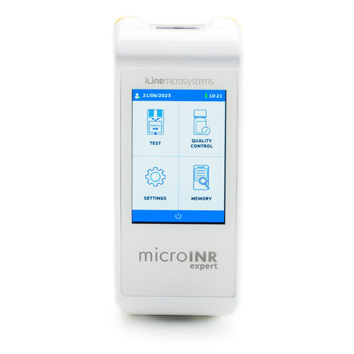 Автоматический анализатор коагуляции - microINR Expert - iLine Microsystems S.L. - 1 канал / PT / крови
