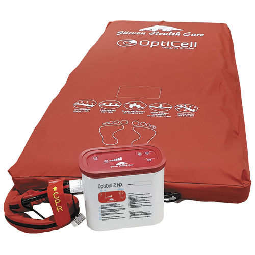 Матрас для медицинской кровати - OptiCell 2 PRO V2 - Järven - с чередованием давления / с малыми потерями воздуха / 80x200 см