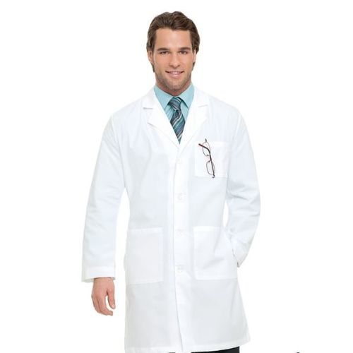 Медицинский халат для мужчин - 3132 - Landau Uniforms - из полиэстера / из хлопка / белая