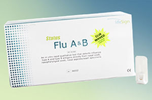 Экспресс-тест гриппа - Status - LifeSign PBM - гриппа А / гриппа В / для носа