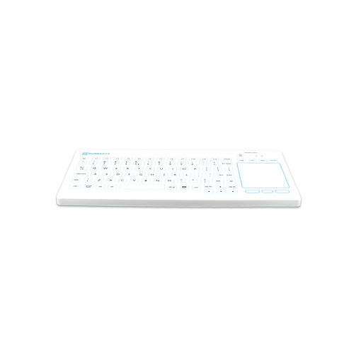 Медицинская клавиатура с сенсорной панелью - 4018718868634 series - Purekeys - из силикона / беспроводная / USB
