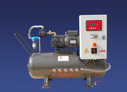 Лопастная система вакуумирования - GP 25, GP - general europe vacuum - со смазкой