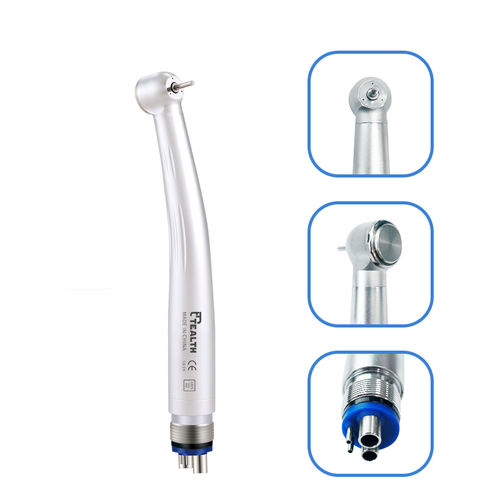 Турбина для стоматологии - TPN3-U-M4 - Tealth Foshan Medical Equipment Co.,Ltd - с системой подачи воздуха / прямая / с кнопкой