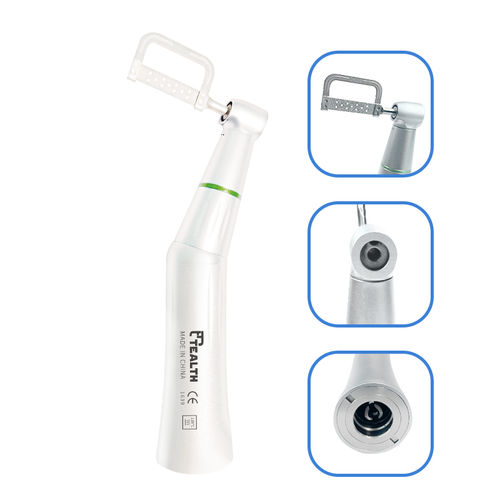Эндонаконечник для стоматологии - R04N-41C - Tealth Foshan Medical Equipment Co.,Ltd - с системой подачи воздуха / редуктор / изогнутый