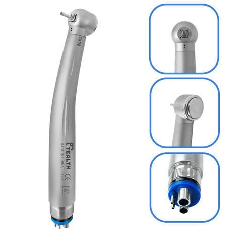 Турбина для стоматологии - CK08  - Tealth Foshan Medical Equipment Co.,Ltd - с системой подачи воздуха / прямая / с кнопкой