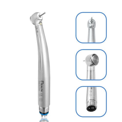 Турбина для стоматологии - CK 18 - Tealth Foshan Medical Equipment Co.,Ltd - с системой подачи воздуха / с кнопкой / из нержавеющей стали