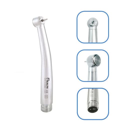 Турбина для стоматологии - CK01 - Tealth Foshan Medical Equipment Co.,Ltd - с системой подачи воздуха / с кнопкой / с тройным наружным распылителем