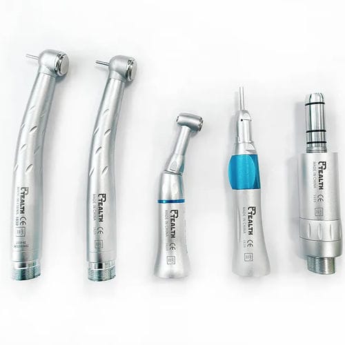 Турбина для стоматологии - T-02 - Tealth Foshan Medical Equipment Co.,Ltd - с системой подачи воздуха / прямая / со светодиодной подсветкой