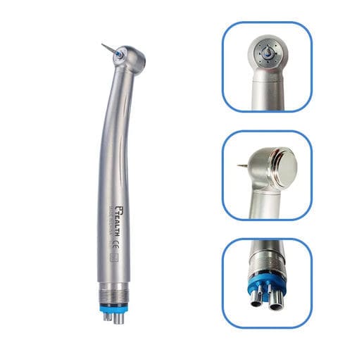 Турбина для стоматологии - CK-08 Pro - Tealth Foshan Medical Equipment Co.,Ltd - с системой подачи воздуха / из нержавеющей стали / с четверным наружным распылителем