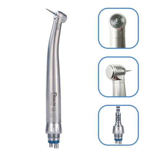 Турбина для стоматологии - T-31 - Tealth Foshan Medical Equipment Co.,Ltd - с системой подачи воздуха / с кнопкой / из нержавеющей стали