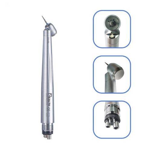 Турбина для стоматологии - CK45L - Tealth Foshan Medical Equipment Co.,Ltd - с системой подачи воздуха / 45° / с кнопкой