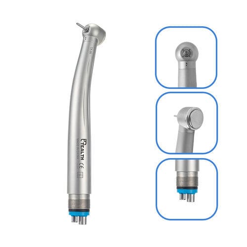 Турбина для стоматологии - CK08  - Tealth Foshan Medical Equipment Co.,Ltd - с системой подачи воздуха / прямая / с кнопкой