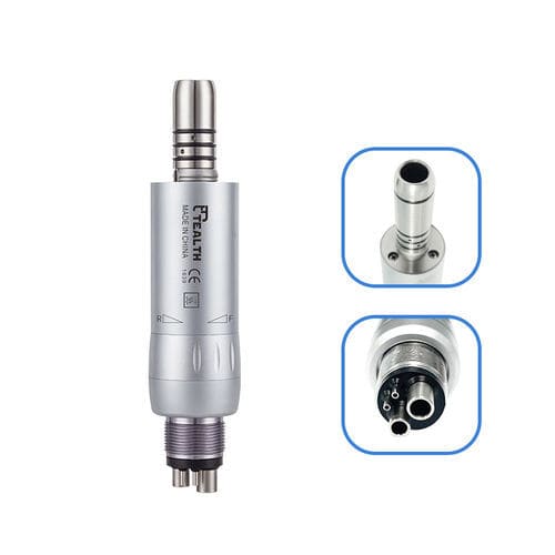 Микромотор для стоматологии - MIN-01C - Tealth Foshan Medical Equipment Co.,Ltd - с системой подачи воздуха / прямой / из нержавеющей стали
