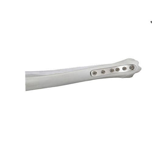 Компрессионная костная пластина большеберцовая кость - 37.804.2 series - Medicalex - дистальная / медиальная / блокируемая