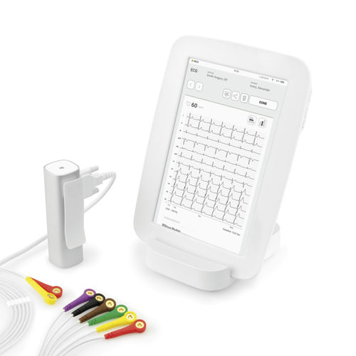 Электрокардиограф для спокойного состояния - MESI mTABLET ECG - MESI - 12 каналов / для планшета / с сенсорным экраном