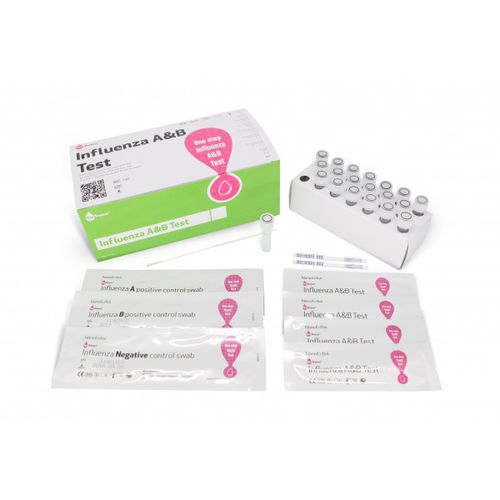 Экспресс-тест гриппа - BioTracer™ - NanoEntek - гриппа А / для носа / для горла