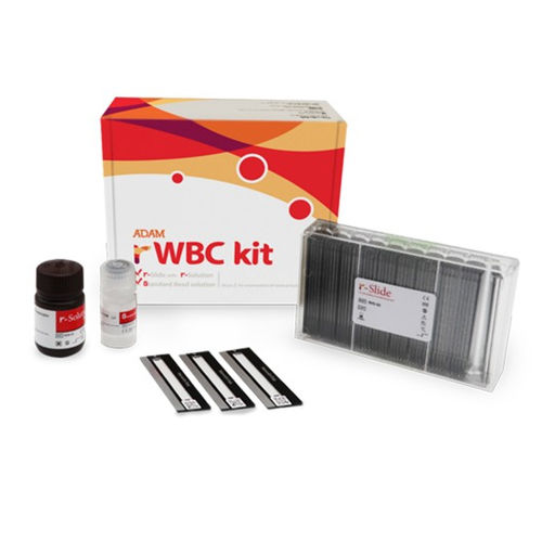 Набор для теста для подсчета лейкоцитов - ADAM-rWBC - NanoEntek - крови / флуоресценцией