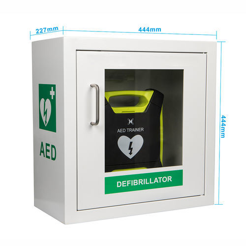 Шкаф для обеспечения безопасности - XFT-D0006 AED cabinets, Customizable with wall-mounted, stand-alone, and available in a variety of materials - Shenzhen XFT Medical Limited - для дефибрилляторов / с дверью