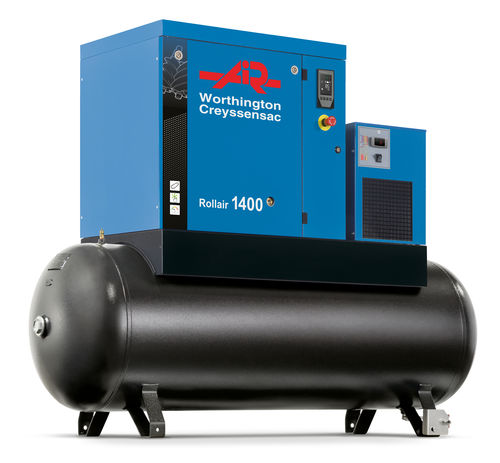 Компрессор не определено - ROLLAIR 300-1900 - Worthington Creyssensac - винтовой / стационарный / со смазкой