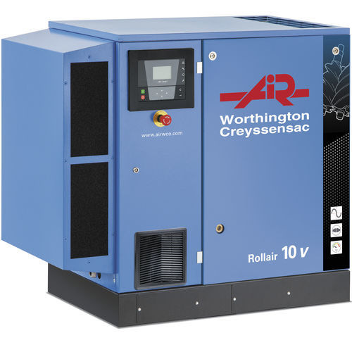 Компрессор не определено - ROLLAIR 10-20e V - Worthington Creyssensac - винтовой / стационарный / со смазкой