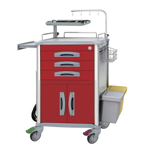 Тележка для неотложной помощи - JDEQJ234C - Jingdong Technology - медицинская / для больниц / для общего применения