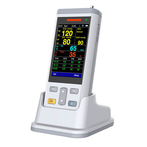 Портативный монитор контроля жизненных функций - PC100-A - Wuhan UN-Medical Technology - TEMP / NIBP / пульсовой оксиметрии