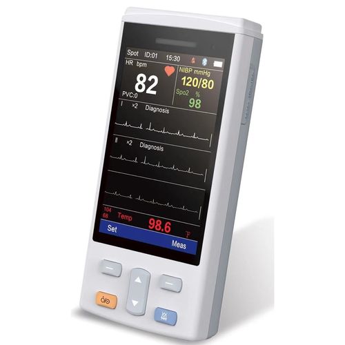 Портативный монитор пациента - PC200 - Wuhan UN-Medical Technology - NIBP / SpO2 / для интенсивной терапии