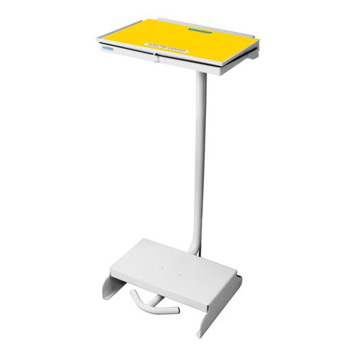 Опора для оборудования для мешка для мусора - BINSH0 series - Medi-Plinth - с крышкой