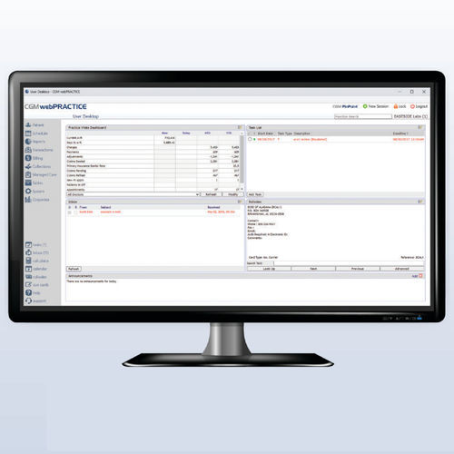 Медицинское программное обеспечение - webPRACTICE™ - CGM - для управления / для составления отчетности / для планирования