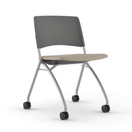 Стул для взрослых - delta  - WIELAND - на колесиках