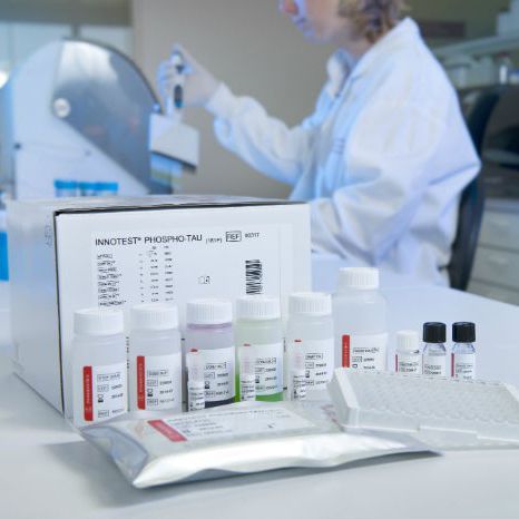 Набор для теста на нейродегенеративные заболевания - INNOTEST® - Fujirebio - на фосфорилированный тау-белок / спинномозговой жидкости / для энзиматического иммуноанализа