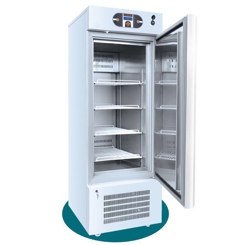 Морозильная камера для плазмы крови - EE 300 - EMSAS - для лаборатории / на роликах / 1 дверца