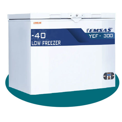 Морозильная камера для плазмы крови - YEF 300 - EMSAS - для лаборатории / горизонтальная / 1 дверца