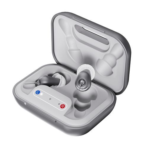 Слуховой аппарат CIC - JH-A40 Series - Huizhou Jinghao Medical Technology - герметичный / управляемый дистанционно / снижение уровня шума