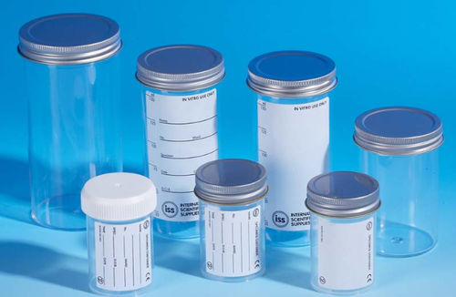 Емкость под пробы из полипропилена - SCxxxx series - International Scientific Supplies Ltd - из полистирола / с завинчивающимся колпачком
