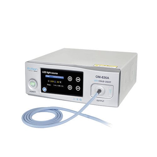Источник света для эндоскопов - OM-826A - Jiangsu Ouman Electronic Equipment - для хирургических инструментов / LED / с холодным светом