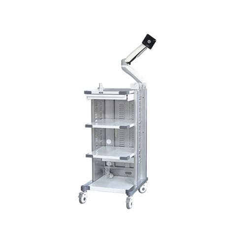 Медицинская тележка - OM-TCD - Jiangsu Ouman Electronic Equipment - для медицинских приборов / многофункциональная / из алюминия