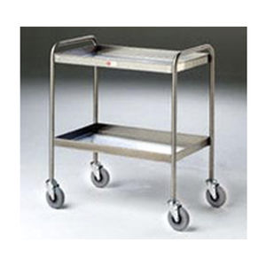 Тележка для уборки - KH436 - K Care Healthcare Equipment - из нержавеющей стали / 2 уровня