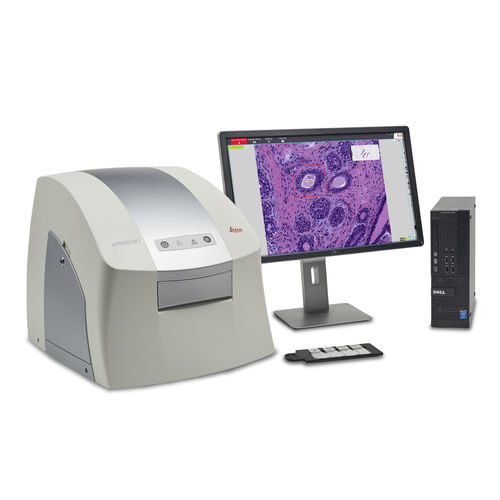 Цифровой преобразователь предметных стекол для микроскопа - Aperio LV1 IVD - Leica Biosystems - со светлым фоном
