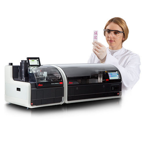 Автоматизированное устройство подготовки проб - HistoCore CHROMAX - Leica Biosystems - для гистологической лаборатории / для лабораторий / для окрашивания предметных стекол