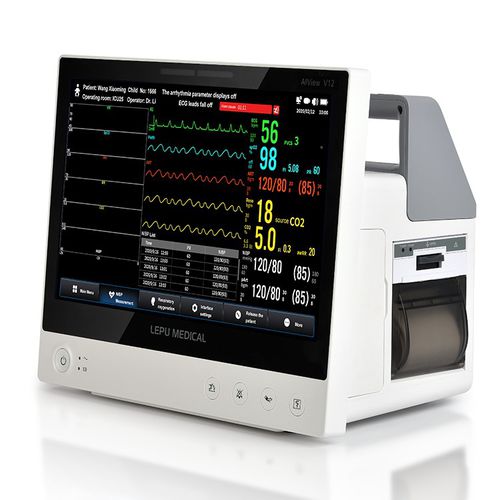 Настольный монитор пациента - AIView V10 - Lepu Medical - для ЭКГ / RESP / TEMP