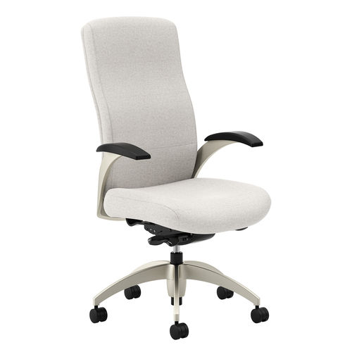Офисный стул с высокой спинкой - Aurora - National Office Furniture - на колесиках / с подлокотниками / с регулируемой высотой