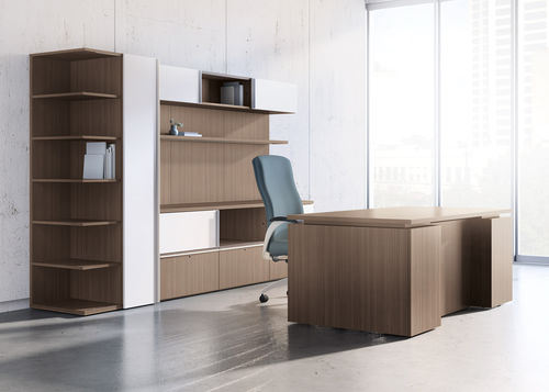 Прямоугольный рабочий стол - Tessera - National Office Furniture - для приема / модульный